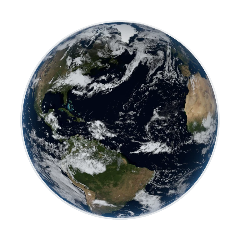 Desktop Globe native rendered object