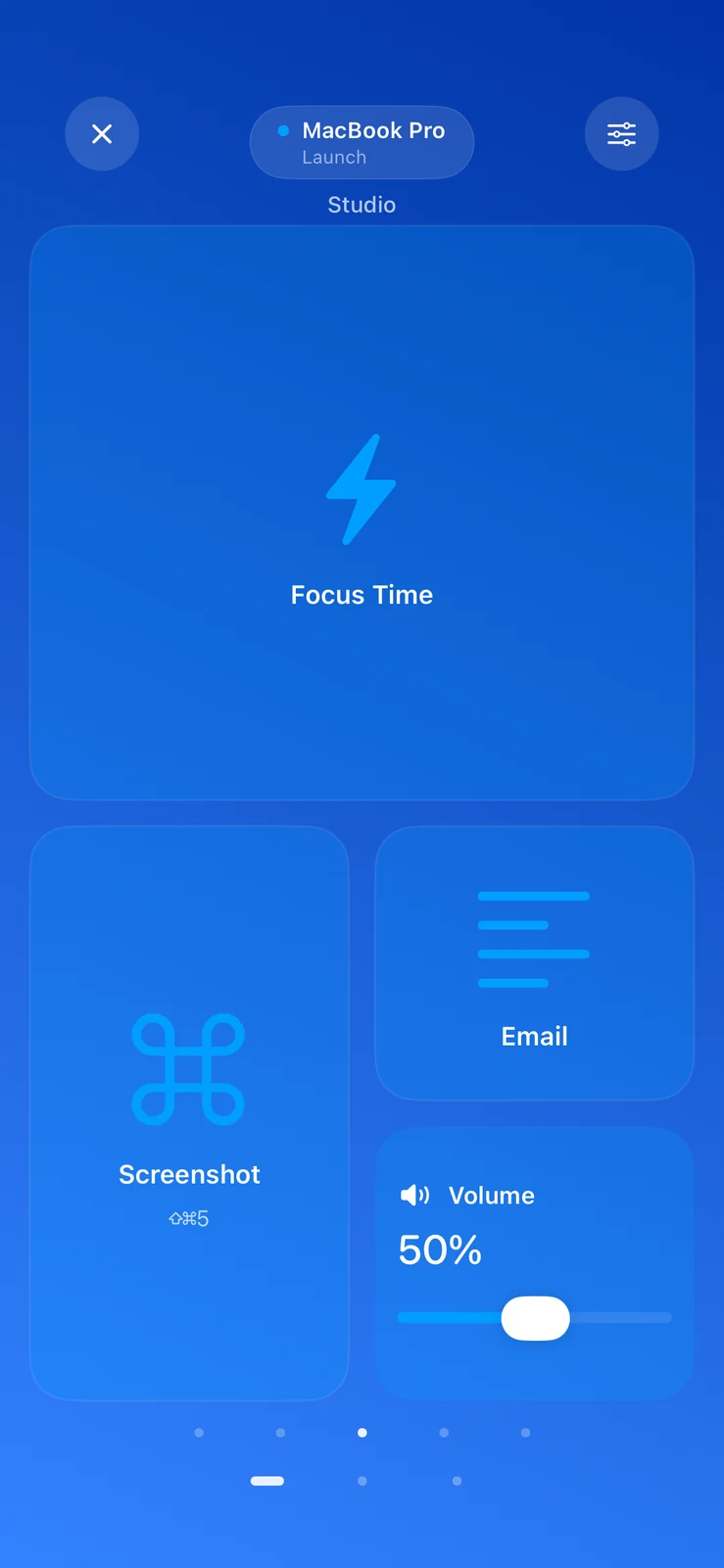 MacDeck native customizable widget deck